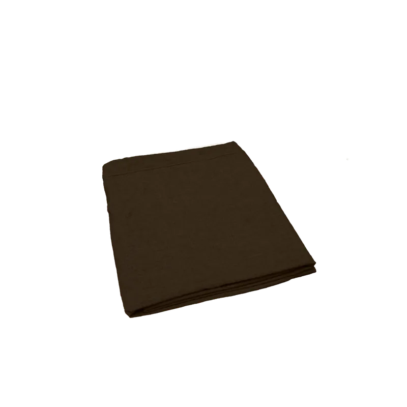 Funda para sofá desenfundable recto de color marrón chocolate de 190cm - Inicio