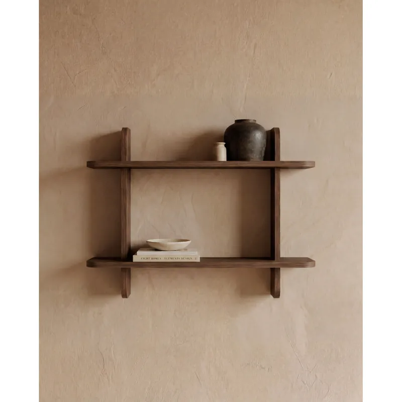 Estantería acabado roble avellana de 80cm - Estanterías
