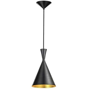 Lámpara Brus Acero Negro, inspiración Beat Tall de Tom Dixon - Vackart