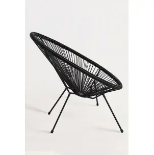 Silla Acapulco Negra - Vackart