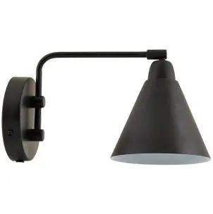 Lámpara de Pared GAME 30 cm Largo, Negro - House Doctor