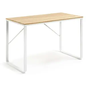 Escritorio Talbot 120x60cm blanco - Kave Home