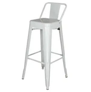 Taburete Classy 76cm Blanco - Vackart