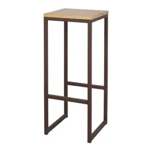 Taburete Town Óxido 75 cm, estilo vintage - Vackart