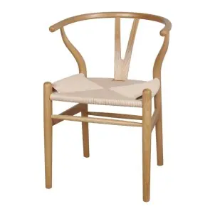 Silla Wishbone Olmo, Inspiración Silla CH24 - Vackart