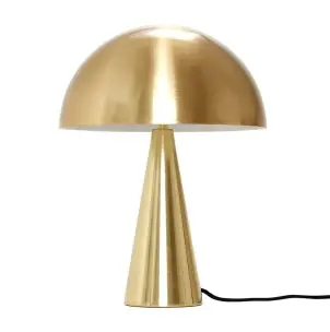 Lámpara de Mesa MUSH 33 cm latón- Hübsch