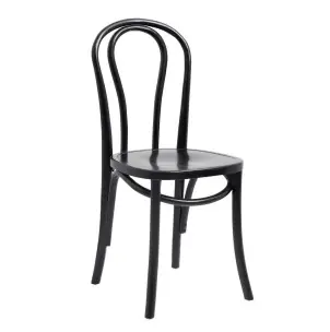 Silla Bistro negra Orimattila - Nordal