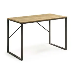 Escritorio TALBOT 120 x 60 cm negro - Vackart