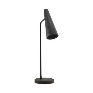 Lámpara de Mesa PRECISE, Negro Mate - House Doctor