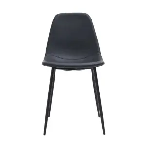 Silla de Comedor FOUND, Negro - House Doctor