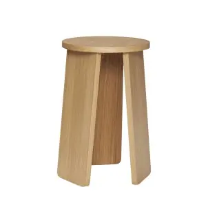 Taburete VÉKELL, Roble Natural - Hübsch
