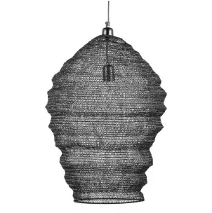 Lámpara de Techo ABSOLUT 58 cm Alto, Metal Negro - Vackart