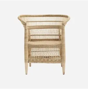 Silla con Brazos HDRIKA, Madera / Ratán Natural - House Doctor