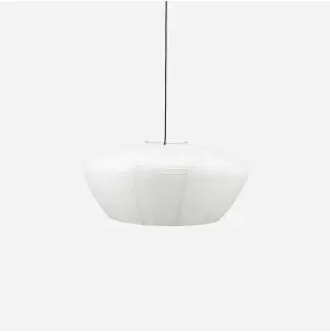 Pantalla Lámpara BIDAR Ø81,5 cm, Hierro / Papel Blanco - House Doctor