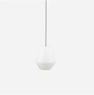 Pantalla Lámpara BIDAR Ø36 cm, Hierro / Papel Blanco - House Doctor