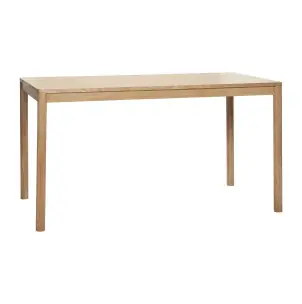 Mesa AGVED 140x80 cm, de Comedor, Roble Natural - Hübsch