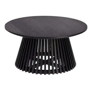 Mesa de centro Jeanette Ø 80 cm negro - Kave Home