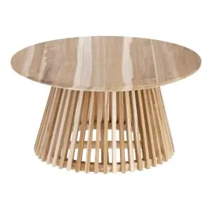 Mesa de centro Jeanette Ø 80 cm natural - Kave Home