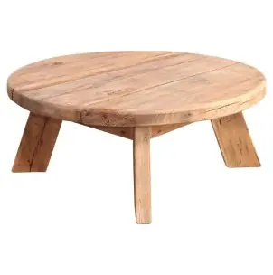 Mesa de Centro ORIGAMI, Madera Reciclada - Vackart