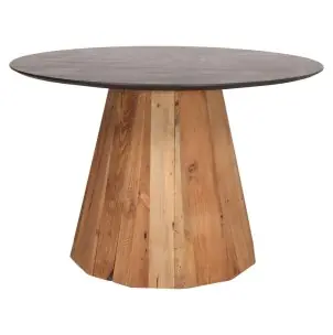 Mesa STEFFY Ø120 cm de Comedor, Madera Natural - Vackart
