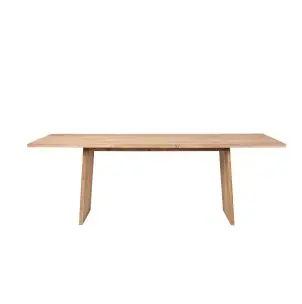 Mesa EROSI 220x90 de Comedor, Teca Reciclada - Dareels