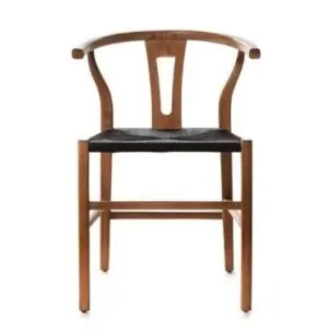 Silla ROB, Teca Reciclada Natural / Cuerda Negra - Dareels