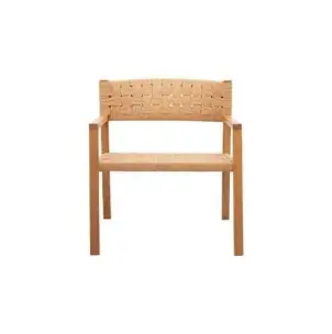 Sillón CORA, Teca Reciclada Natural / Cuerda - Dareels