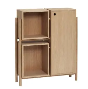 Aparador VISDET, Roble Natural - Hübsch
