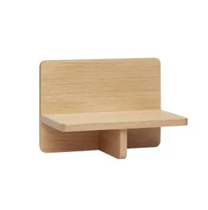 Estantería de Pared LESS 35x25 cm, Madera Natural - Hübsch