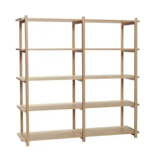 Estantería MASON 150 cm Alto, Roble Natural - Hübsch
