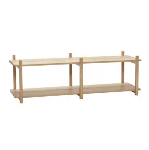 Estantería MASON 47 cm Alto, Roble Natural - Hübsch