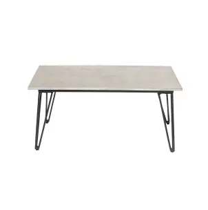 Mesa de Centro MUNDO, Metal / Cemento Gris - Bloomingville