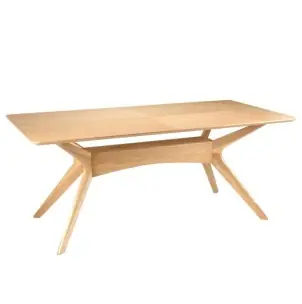 Mesa KULPT 180x95 cm de Comedor, Madera Roble - Vackart