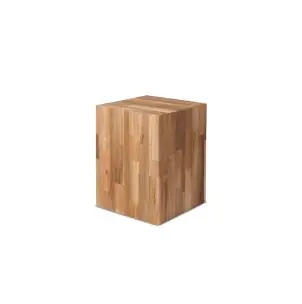 Taburete ROLLING MOSAIC, Teca Reciclada Natural - Dareels