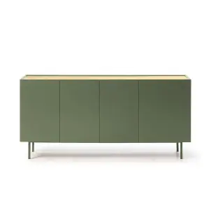 Aparador ARISTA 165x40 cm, Verde Claro - Teulat