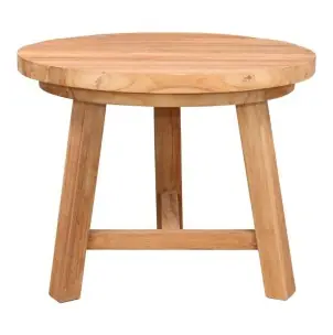 Mesa Auxiliar INGO, Madera Teca Natural - Vackart