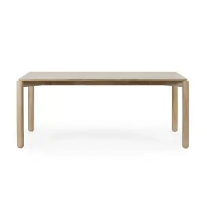 Mesa ATLAS 180x100 cm de Comedor, DM / Fresno Natural - Teulat