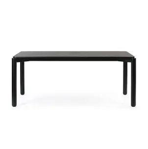 Mesa ATLAS 180x100 cm de Comedor, DM / Fresno Negro - Teulat