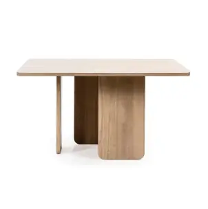 Mesa ARQ 137x137 cm, DM / Fresno Natural - Teulat