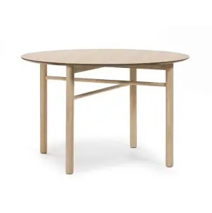 Mesa JUNCO Ø120 cm, DM / Fresno Natural - Teulat