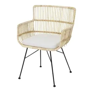 Silla NASSAU ratán natural - Vackart