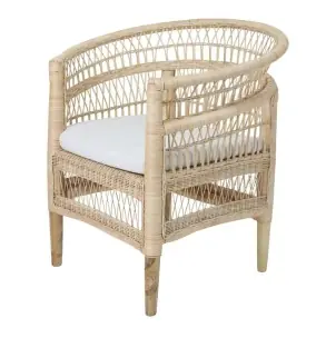 Sillón MALAWI Ratán Natural - Vackart