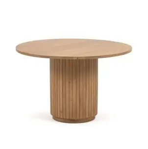 Mesa Licia Ø120 cm Mango Natural - Kave Home