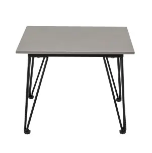 Mesa Auxiliar MUNDO, Metal / Cemento Gris - Bloomingville