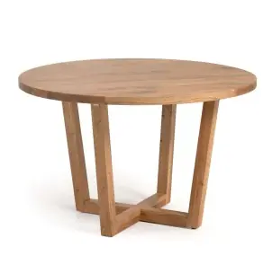 Mesa redonda NAHLA Ø120cm acacia natural - Kave Home
