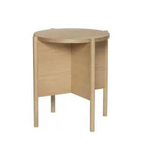 Mesa Auxiliar HERITAGE, Roble / Chapa Roble Natural - Hübsch