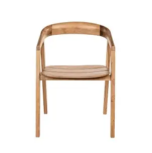 Silla ARC EXTERIOR, Teca Reciclada Natural - Dareels