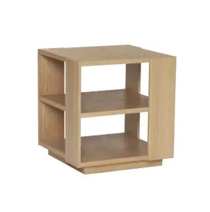 Mesa Auxiliar MERGE, Chapa Roble Natural - Hübsch
