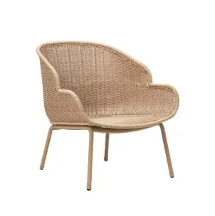 Sillón HAPUR, Ratán Sintético / Metal - House Doctor