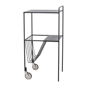 Carrito USE, Metal Negro - House Doctor